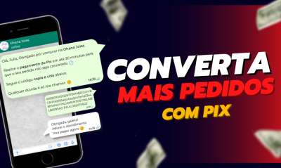 converter mais pedidos com Pix