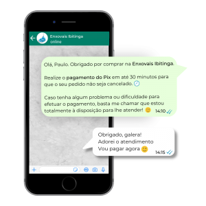 Como converter pedidos na iSET por Whatsapp de forma automática