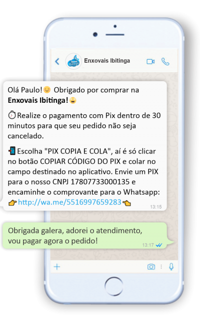 e-vendas whats